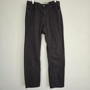 Barbell Apparel Athletic Fit Pants Mens 32x31.5 Black Stretch Minimalist Chino